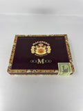 Macanudo Maduro Crystal Cigar Box Empty Wood Montego Y Cia Craft Decor