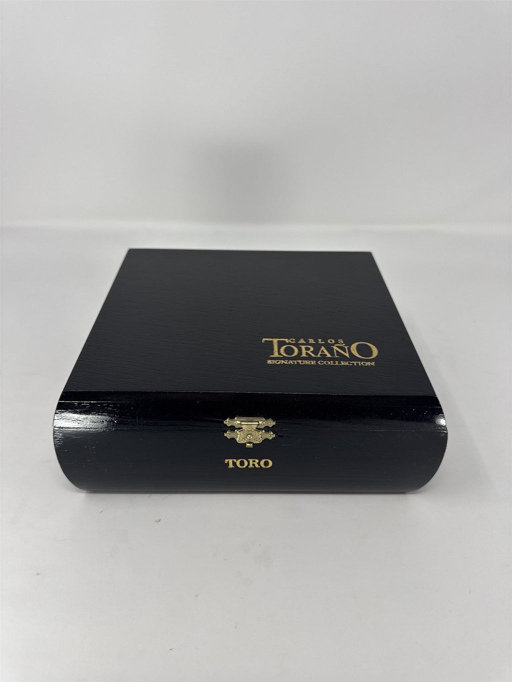 Carlos Torano Signature Collection Toro Cigar Box Empty Black Wood Craft