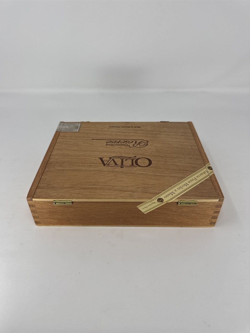 Oliva Connecticut Reserve Toro Cigar Box Empty Wood Nicaragua Storage Craft DIY