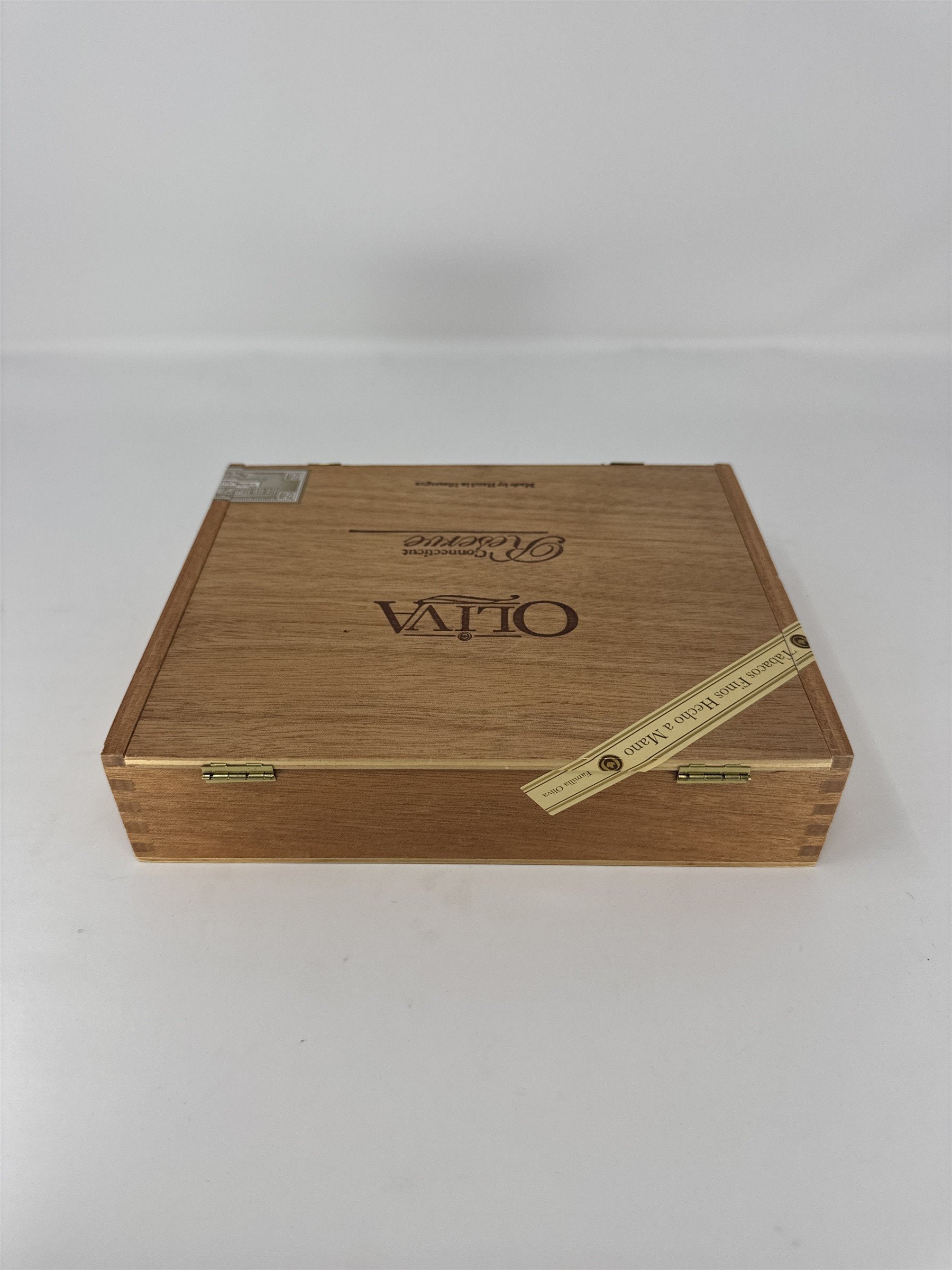 Oliva Connecticut Reserve Toro Cigar Box Empty Wood Nicaragua Storage Craft DIY