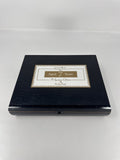 Rocky Patel Vintage Series 1999 Aged 7 Years Cigar Box Empty Black Wood Torpedo