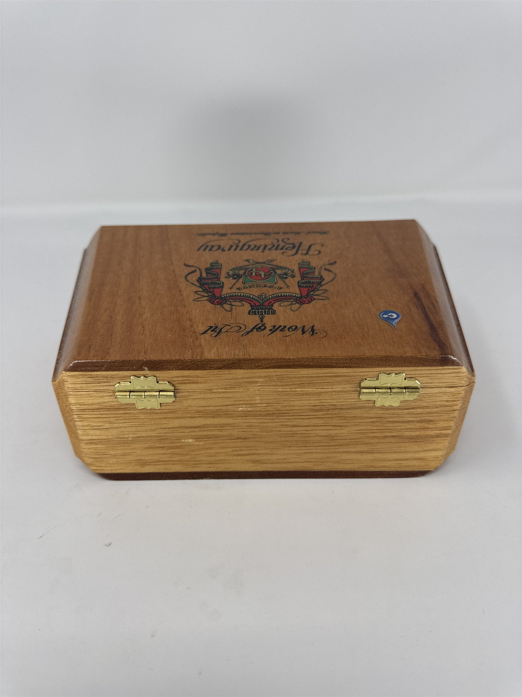 Arturo Fuente Hemingway Work of Art Cigar Box Empty Wood Humidor Storage Craft