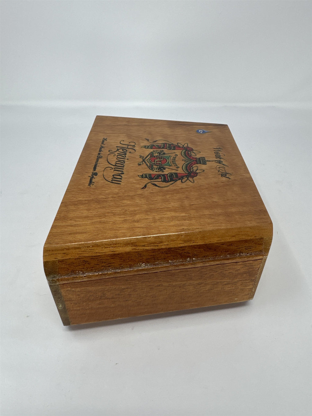 Arturo Fuente Hemingway Work of Art Cigar Box Empty Wood Humidor Storage Craft