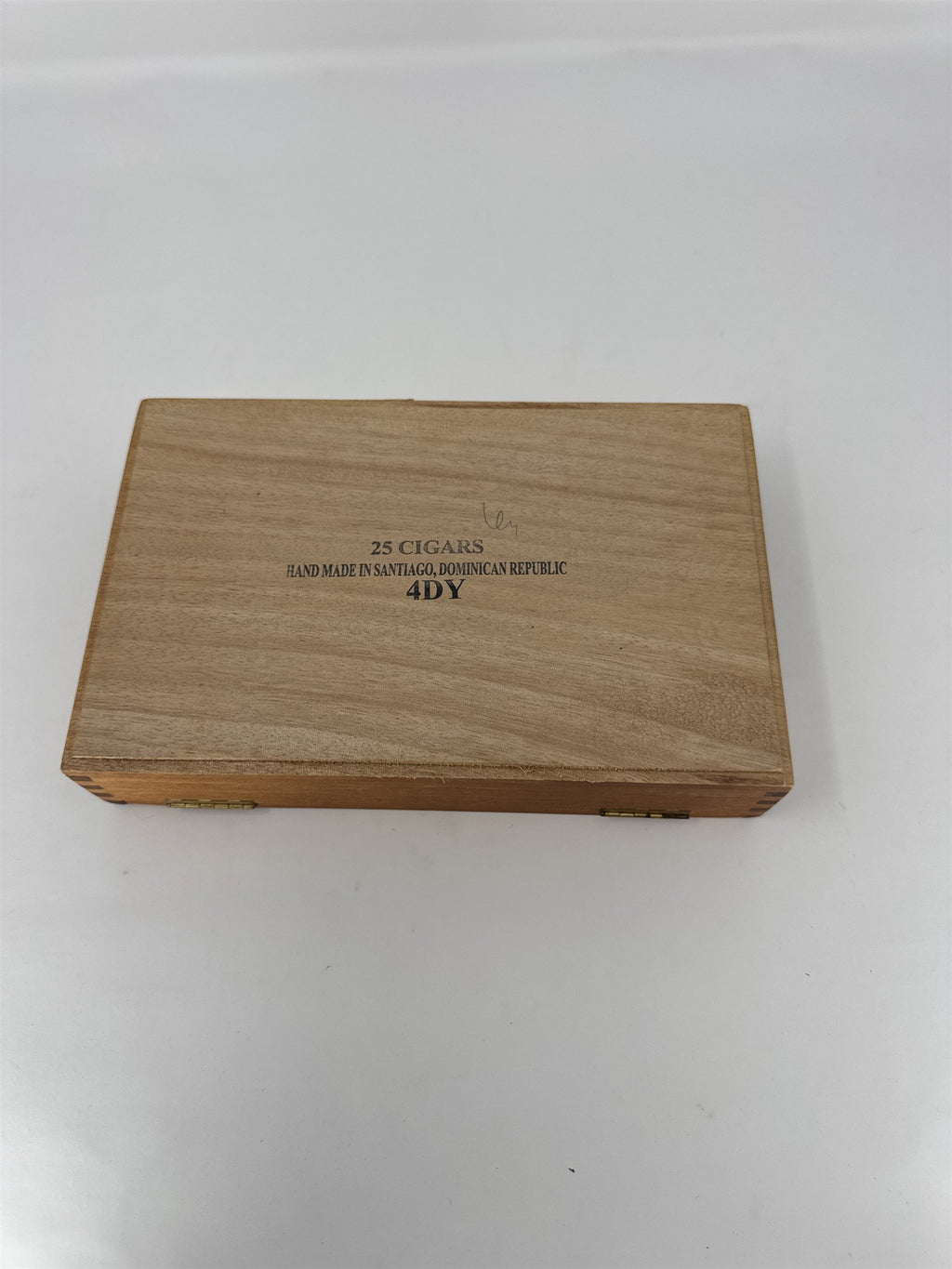 Cohiba Corona Cigar Box Empty Wood Storage Craft Santiago Republica Dominicana