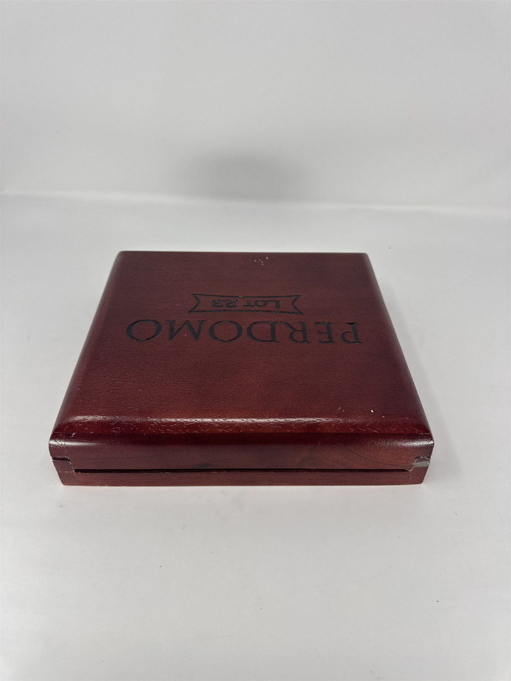 Perdomo Maduro Churchill Cigar Box Empty Wood Nicaragua Storage DIY Craft