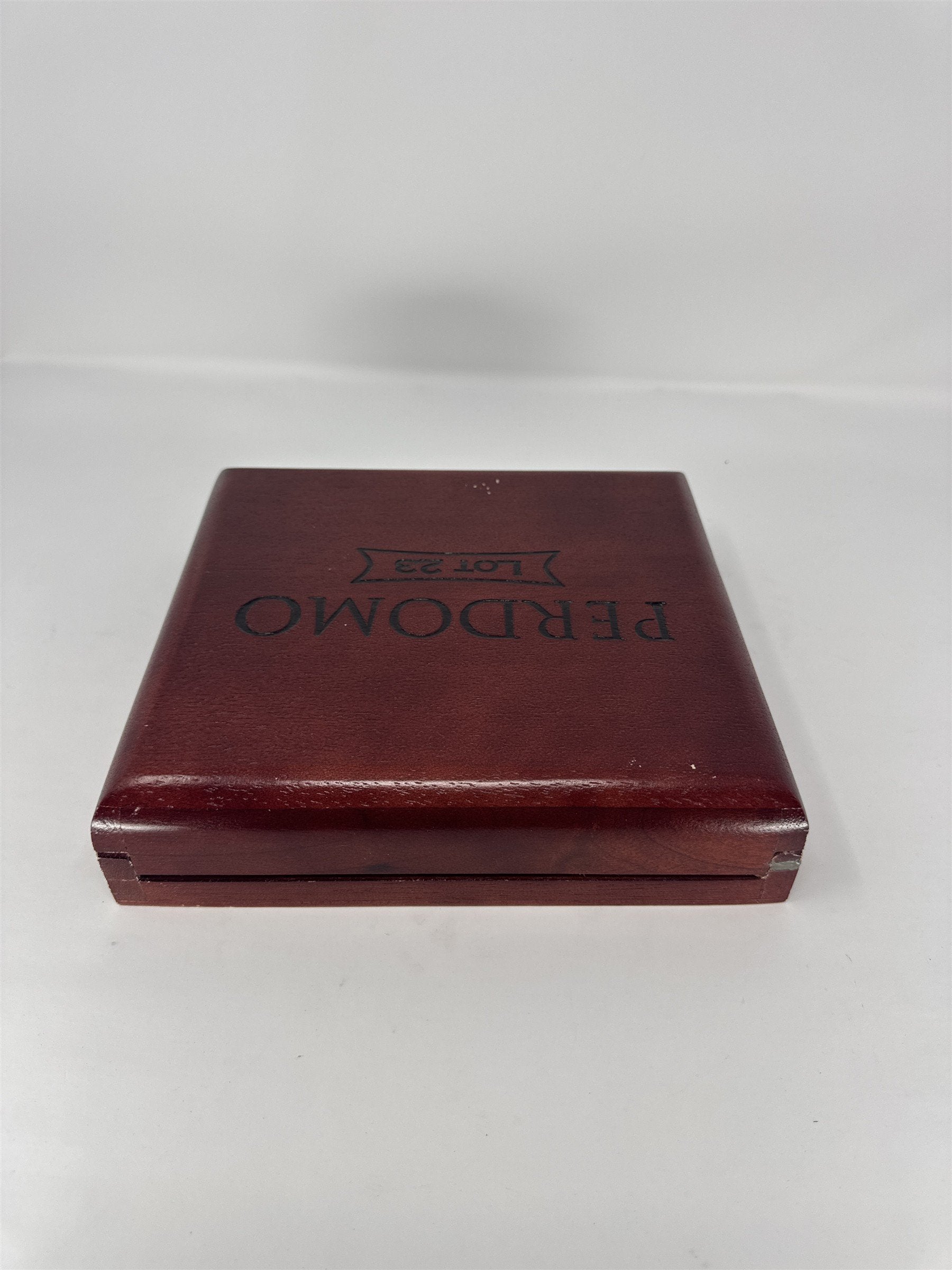 Perdomo Maduro Churchill Cigar Box Empty Wood Nicaragua Storage DIY Craft