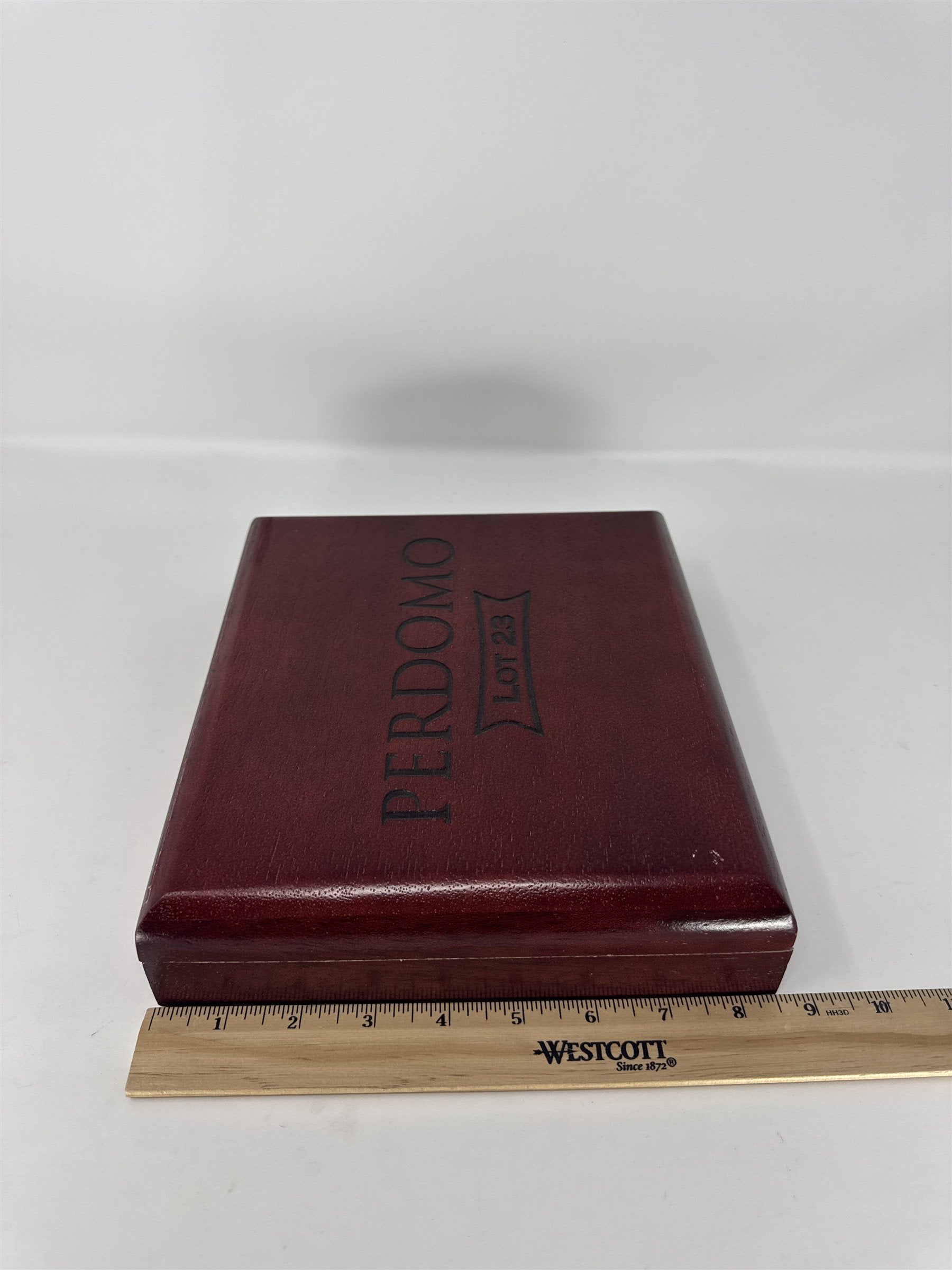 Perdomo Maduro Churchill Cigar Box Empty Wood Nicaragua DIY Storage Craft