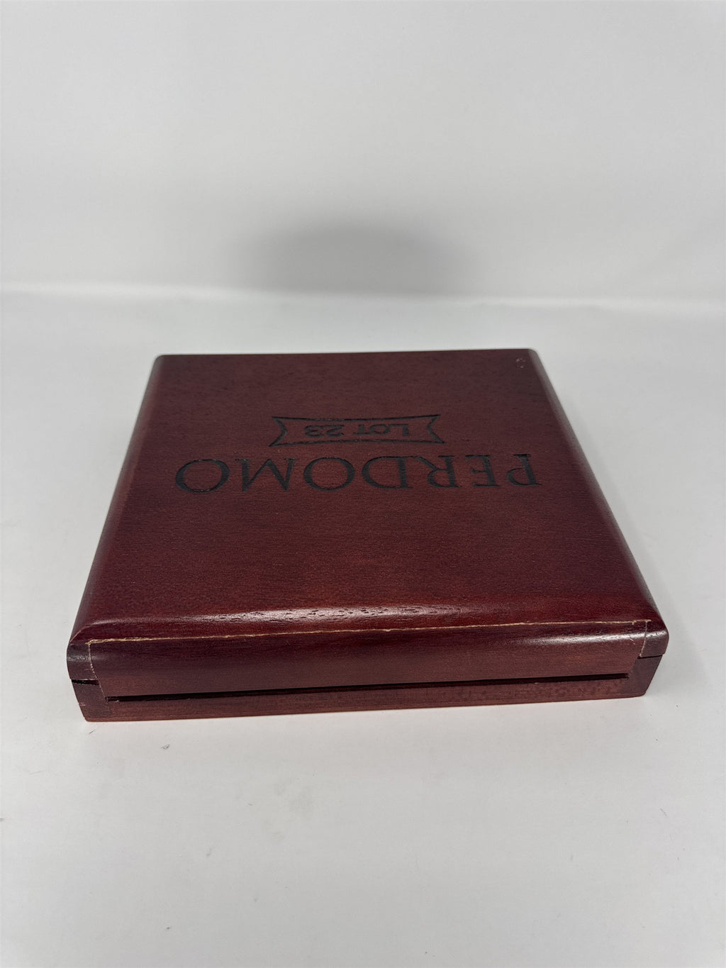 Perdomo Maduro Churchill Cigar Box Empty Wood Nicaragua DIY Storage Craft