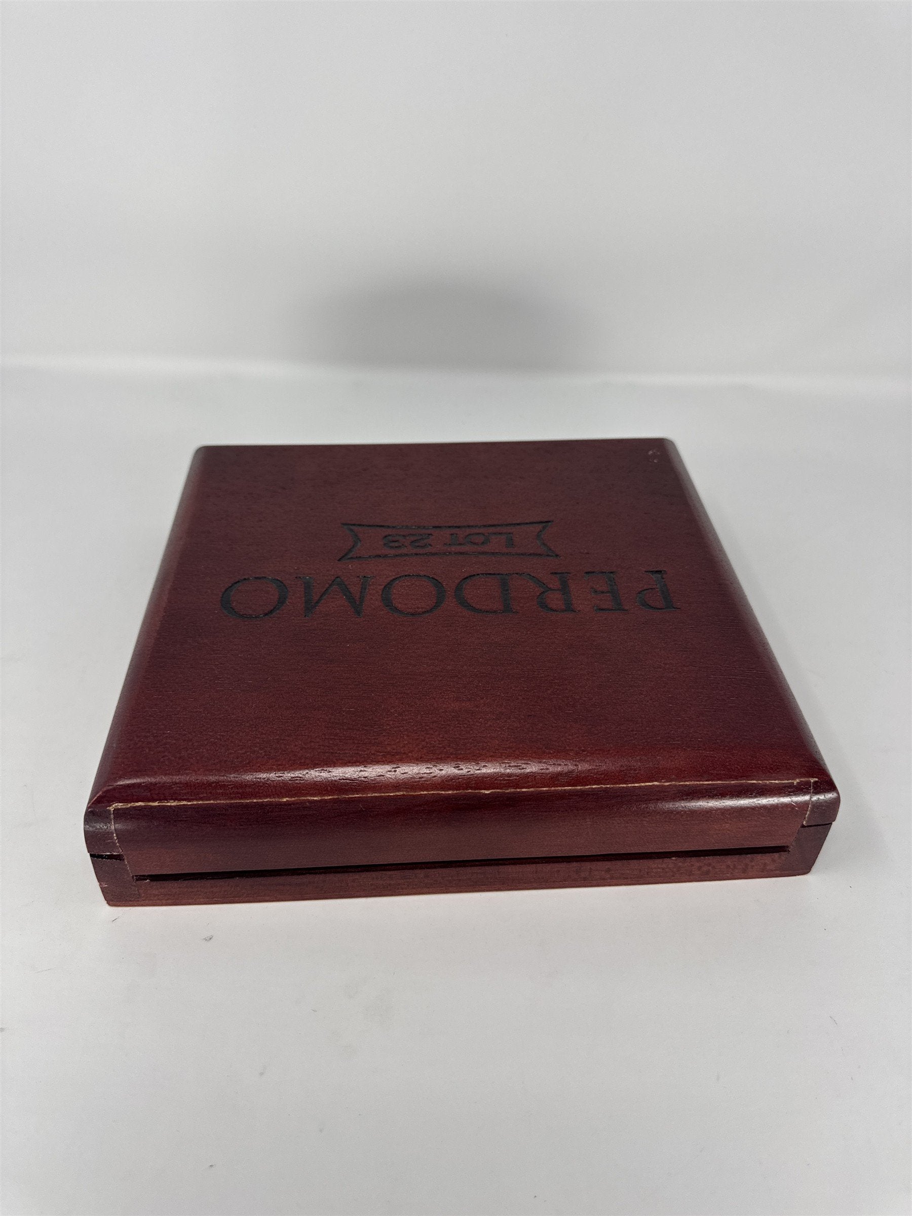 Perdomo Maduro Churchill Cigar Box Empty Wood Nicaragua DIY Storage Craft