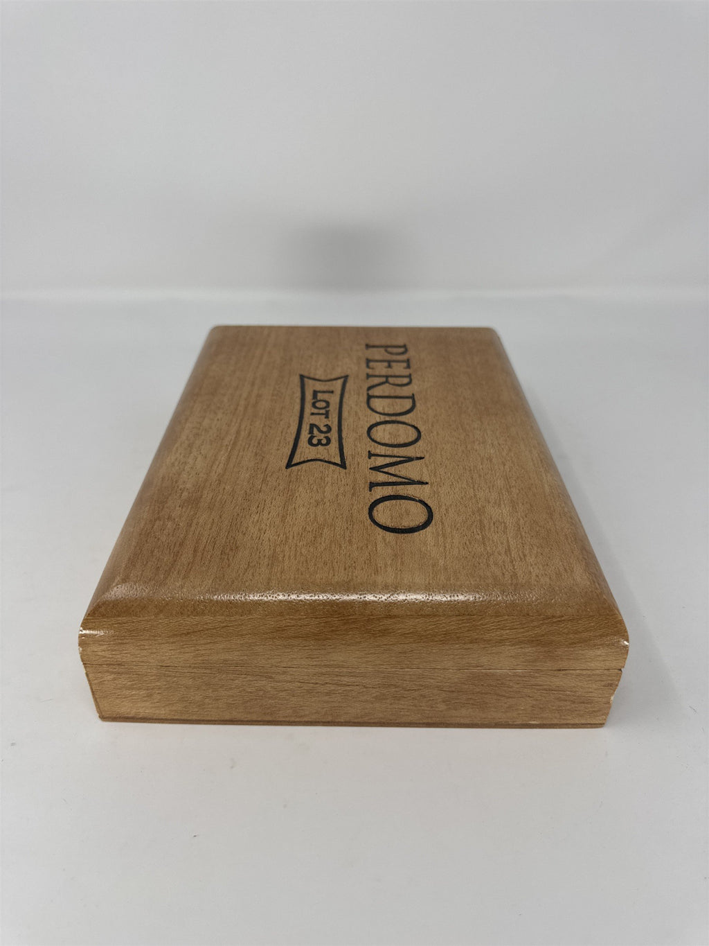 Perdomo #23 Belicoso Connecticut Cigar Box Empty Wood Nicaragua Storage Craft