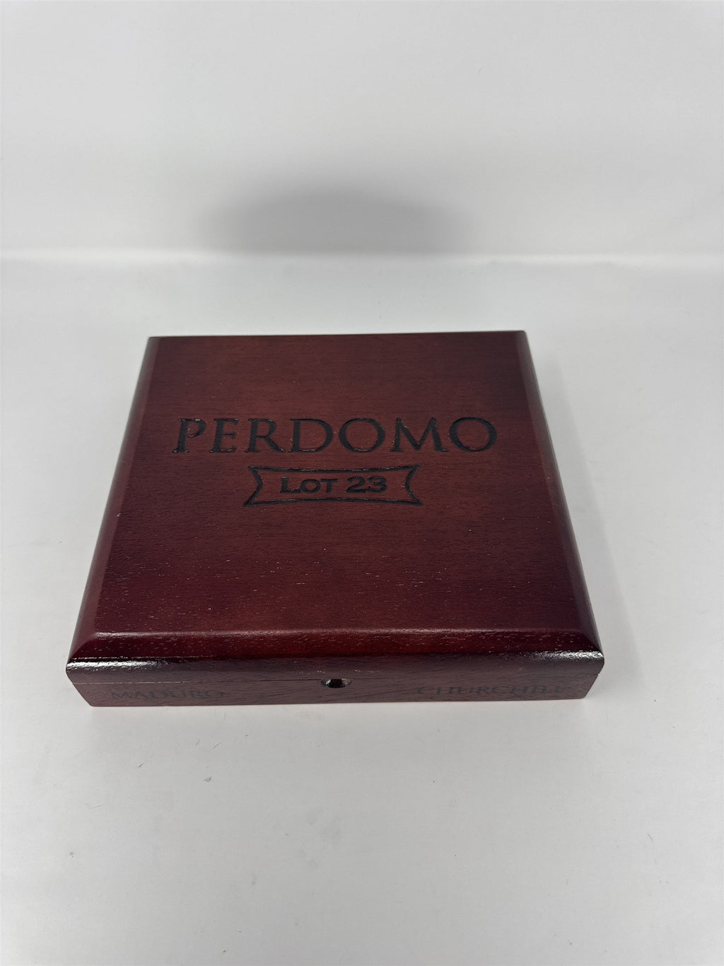 Perdomo Maduro Churchill Cigar Box Empty Wood Nicaragua DIY Storage Craft Box