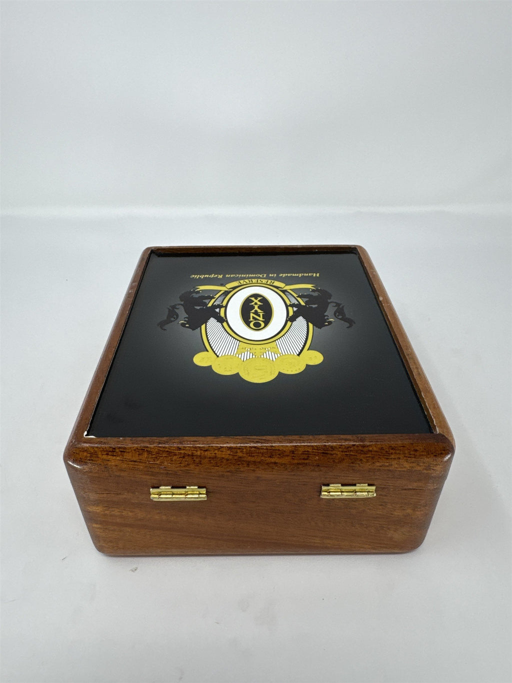 Onyx Reserve Toro Cigar Box Empty Wood Case Handmade Dominican Republic Craft DI