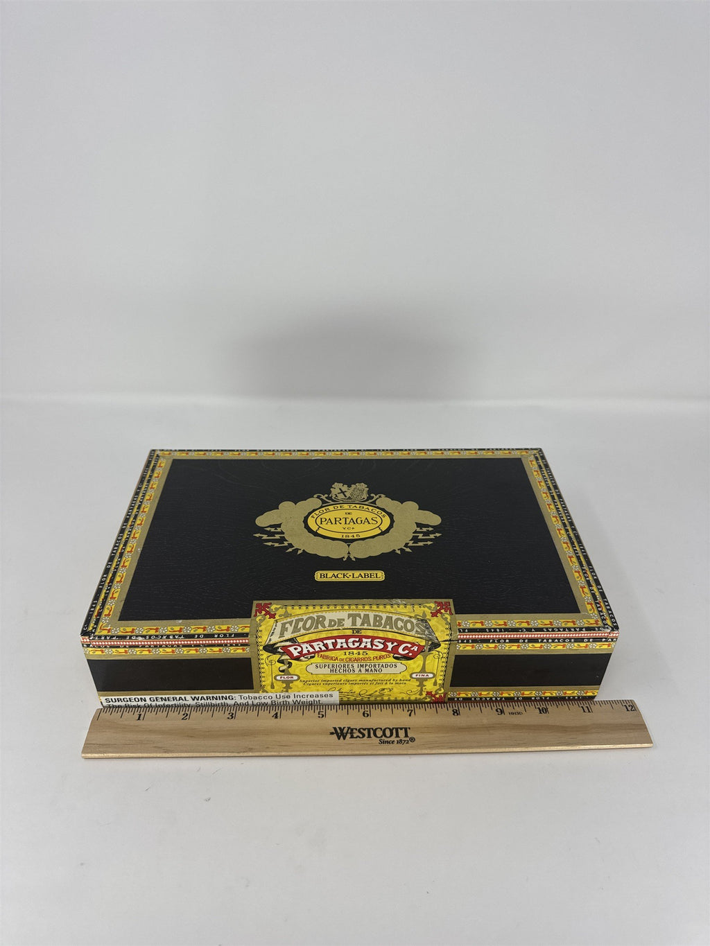 AJ Fernandez Last Call Maduro Geniales Cigar Box Empty Wood Nicaragua Craft DIY