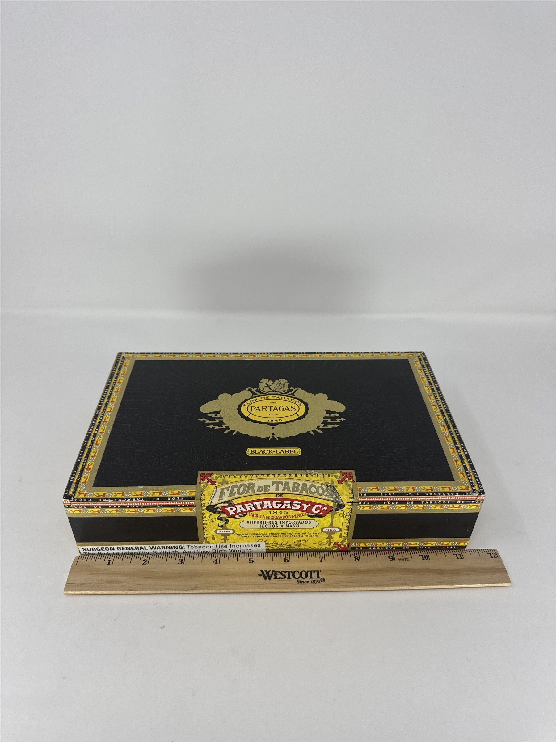 AJ Fernandez Last Call Maduro Geniales Cigar Box Empty Wood Nicaragua Craft DIY