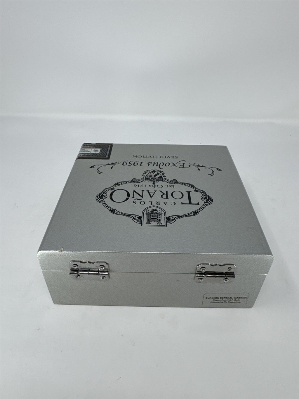 Carlos Torano Exodus 1959 Silver Edition Empty Cigar Box Wood Rated 92 Craft