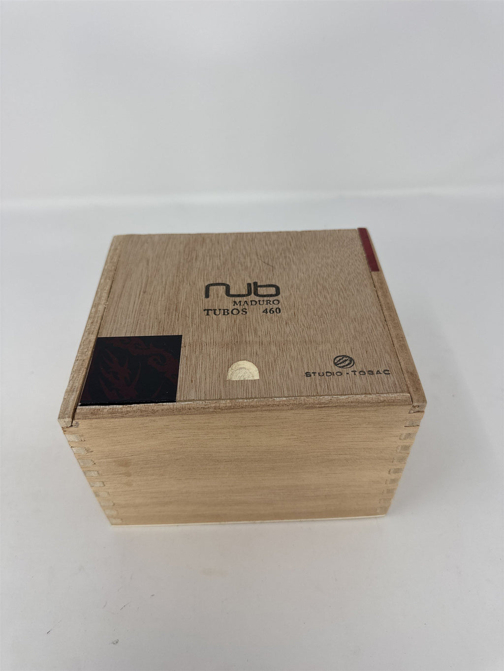 Nub Maduro Tubos 460 Empty Wood Cigar Box Oliva Nicaragua Storage Craft Decor