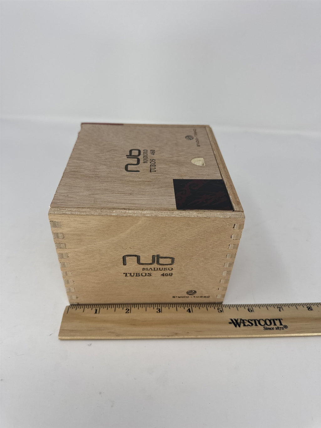 Nub Maduro Tubos 460 Empty Wood Cigar Box Oliva Nicaragua Storage Craft Decor