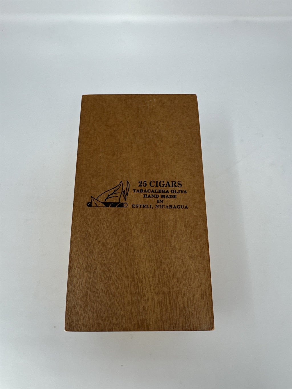 Oliva Serie G Aged Cameroon Churchill Empty Wood Cigar Box Storage Decor Craft