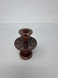 Hand Painted Wooden Egg Holder Stand Decorative Folk Art Display Carved Wood