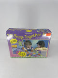 Vintage Easter Unlimited Snap Together Pals 20pc Bunnies Chicks Ducks Toy Kids