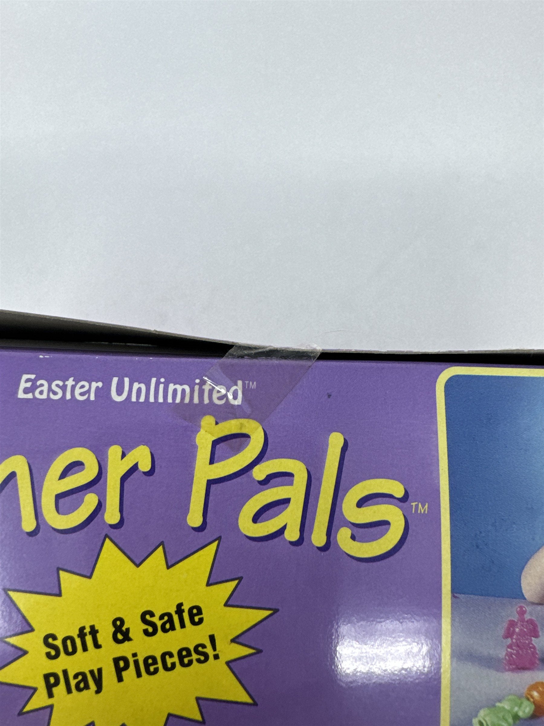 Vintage Easter Unlimited Snap Together Pals 20pc Bunnies Chicks Ducks Toy Kids
