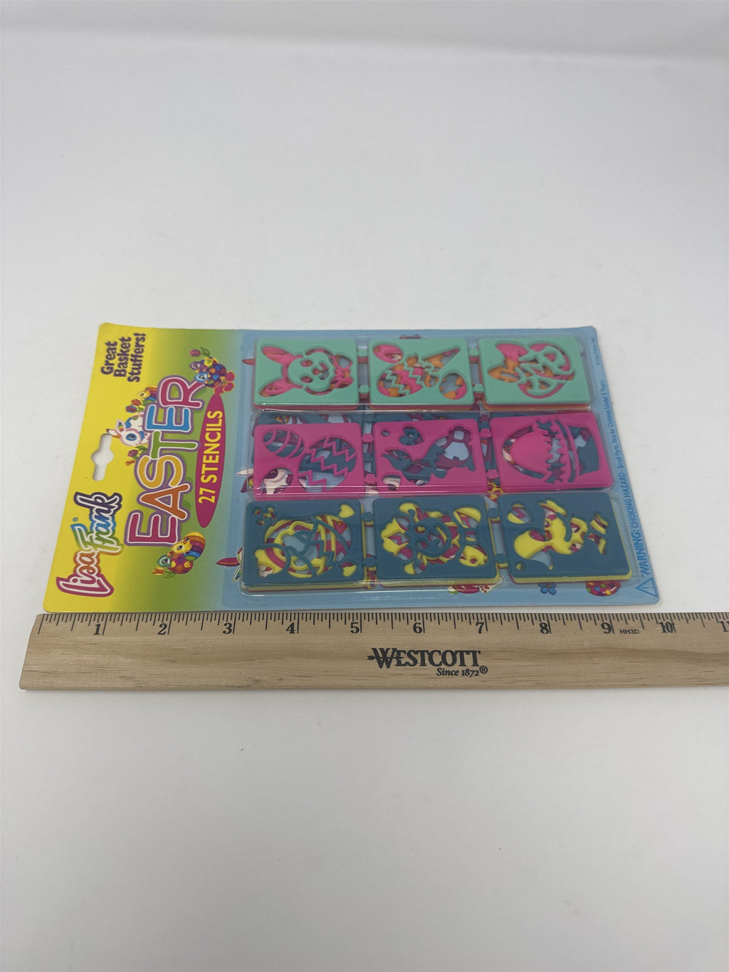 Vintage Lisa Frank Easter 27 Stencils P383 1990s New Sealed Basket Stuffers 90s