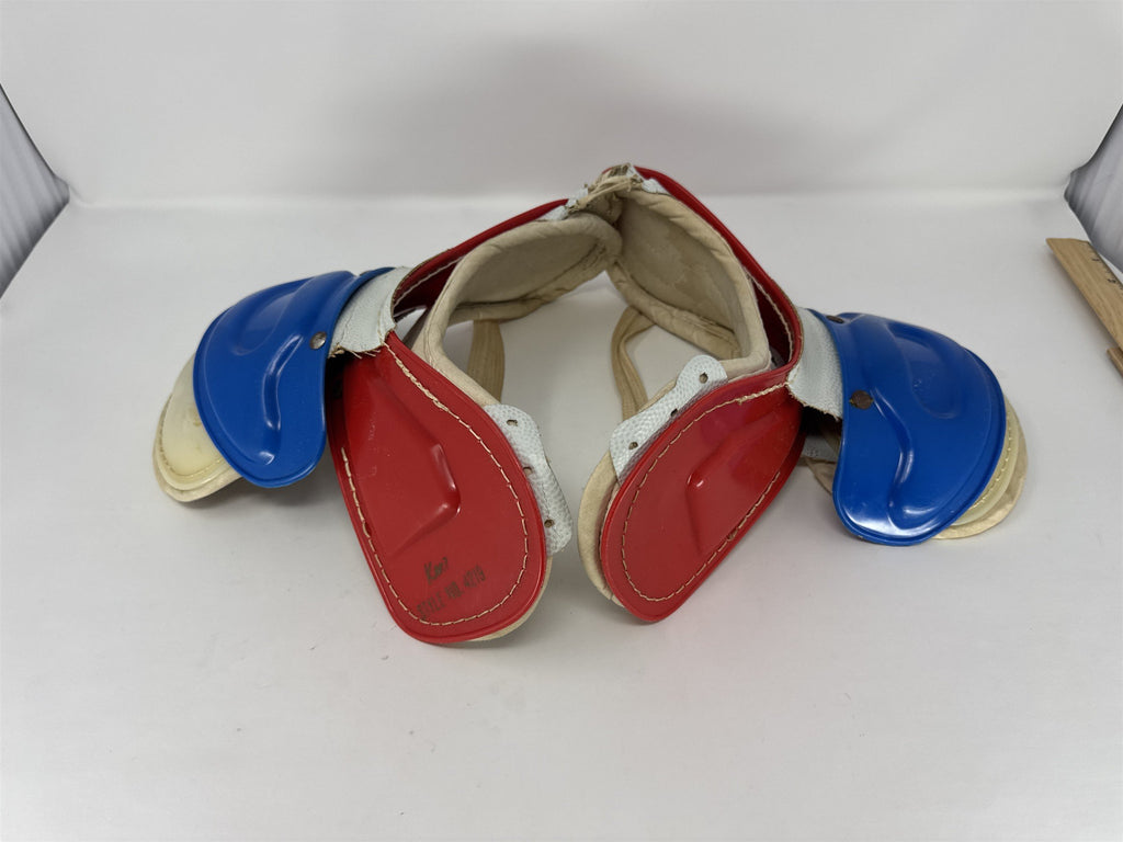 Vintage 1960s Youth Toy Football Shoulder Pads Child Costume Play Set Retro