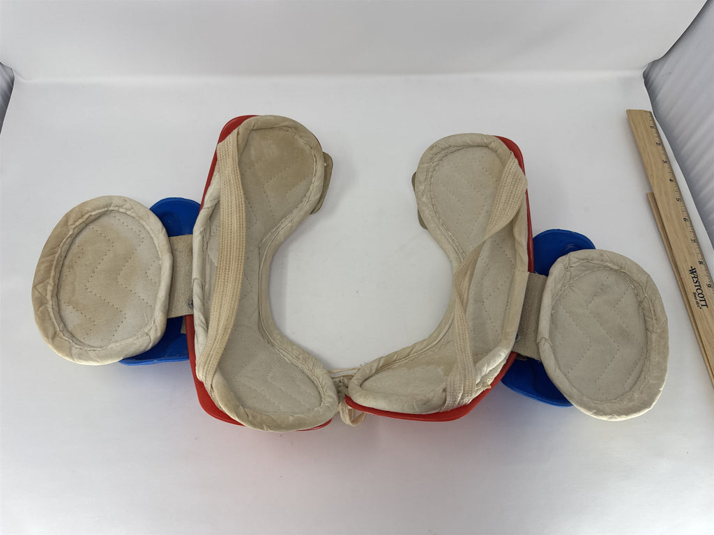 Vintage 1960s Youth Toy Football Shoulder Pads Child Costume Play Set Retro
