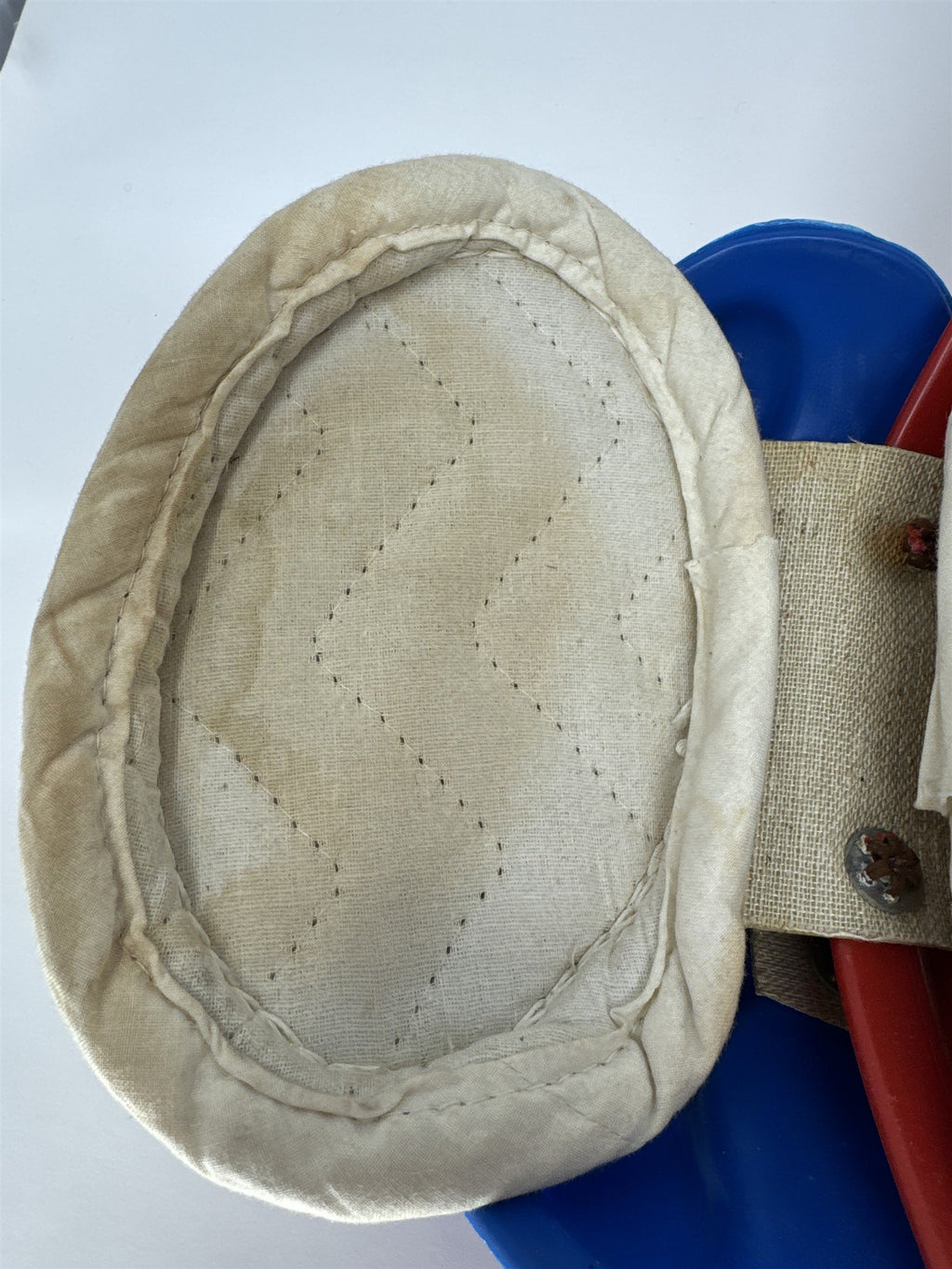 Vintage 1960s Youth Toy Football Shoulder Pads Child Costume Play Set Retro