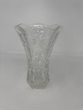 Vintage Anchor Hocking Star of David Glass Vase Early American Prescut EAPC