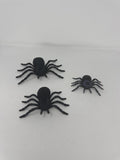 Lot 3 Vintage Halloween Spider Props Realistic Faux Arachnid Haunted House