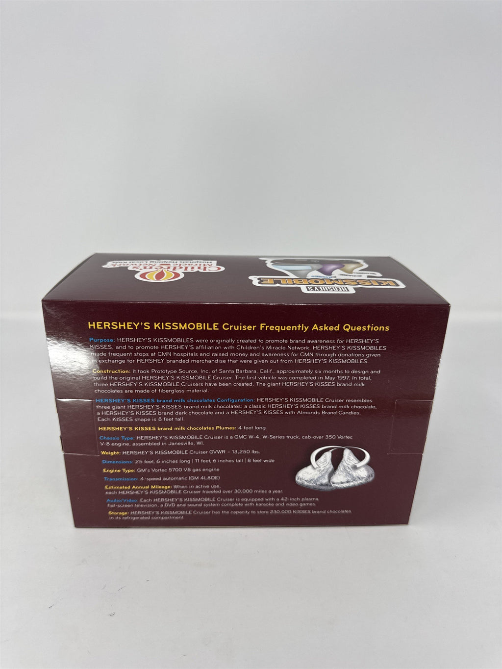 Hershey's Kissmobile Limited Edition Scale Model Children's Miracle Network NIB