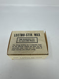 Lectro-Stik Wax Vintage High Temperature Bonding Wax for Lectro-Stik Waxers