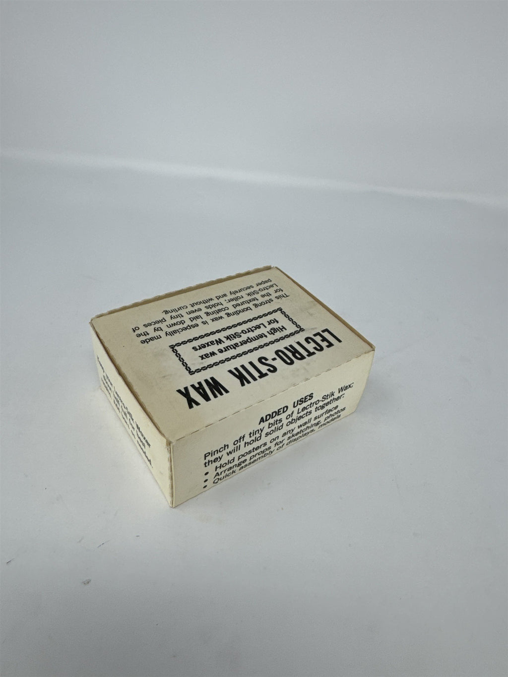 Lectro-Stik Wax Vintage High Temperature Bonding Wax for Lectro-Stik Waxers NOS