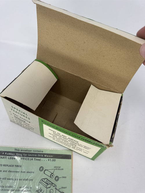 EMPTY BOX for Lectro-Stik Waxer De Luxe Model & LS64 Rubber Nostalgic Box