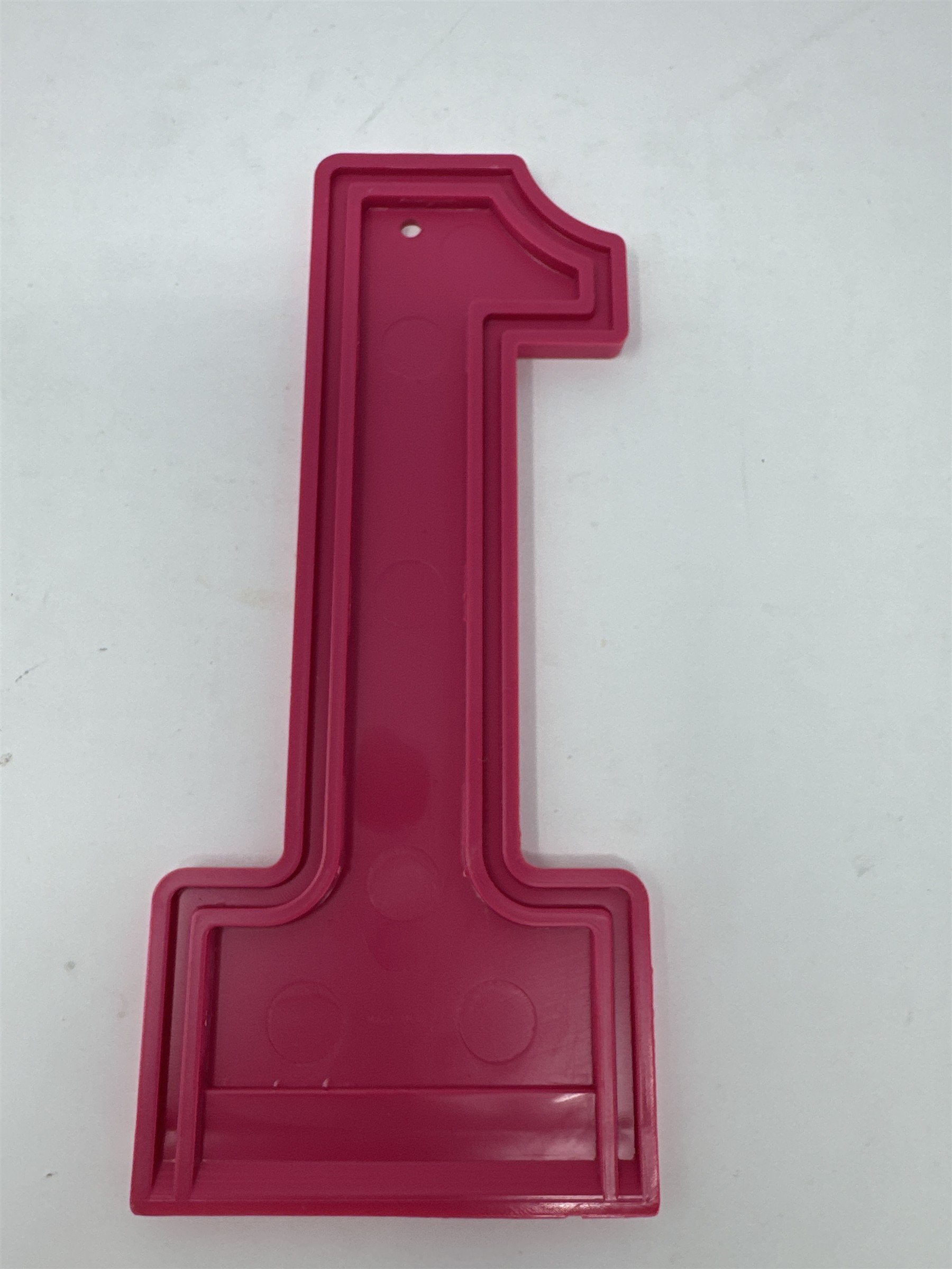 Stookey's Bar-B-Que Nanticoke PA Vintage Promo Ice Scraper Neon Pink Number 1
