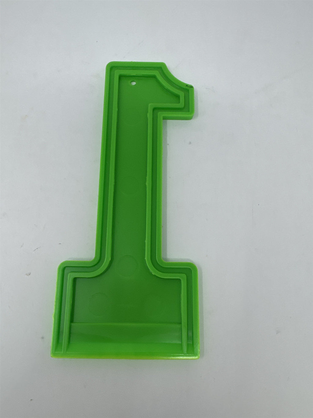 Stookey's Bar-B-Que Nanticoke PA Vintage Promo Ice Scraper Neon Green Number 1