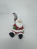 Sleeping Santa Figurine Dec 26 Post Christmas Tired Exhausted Resin Decor