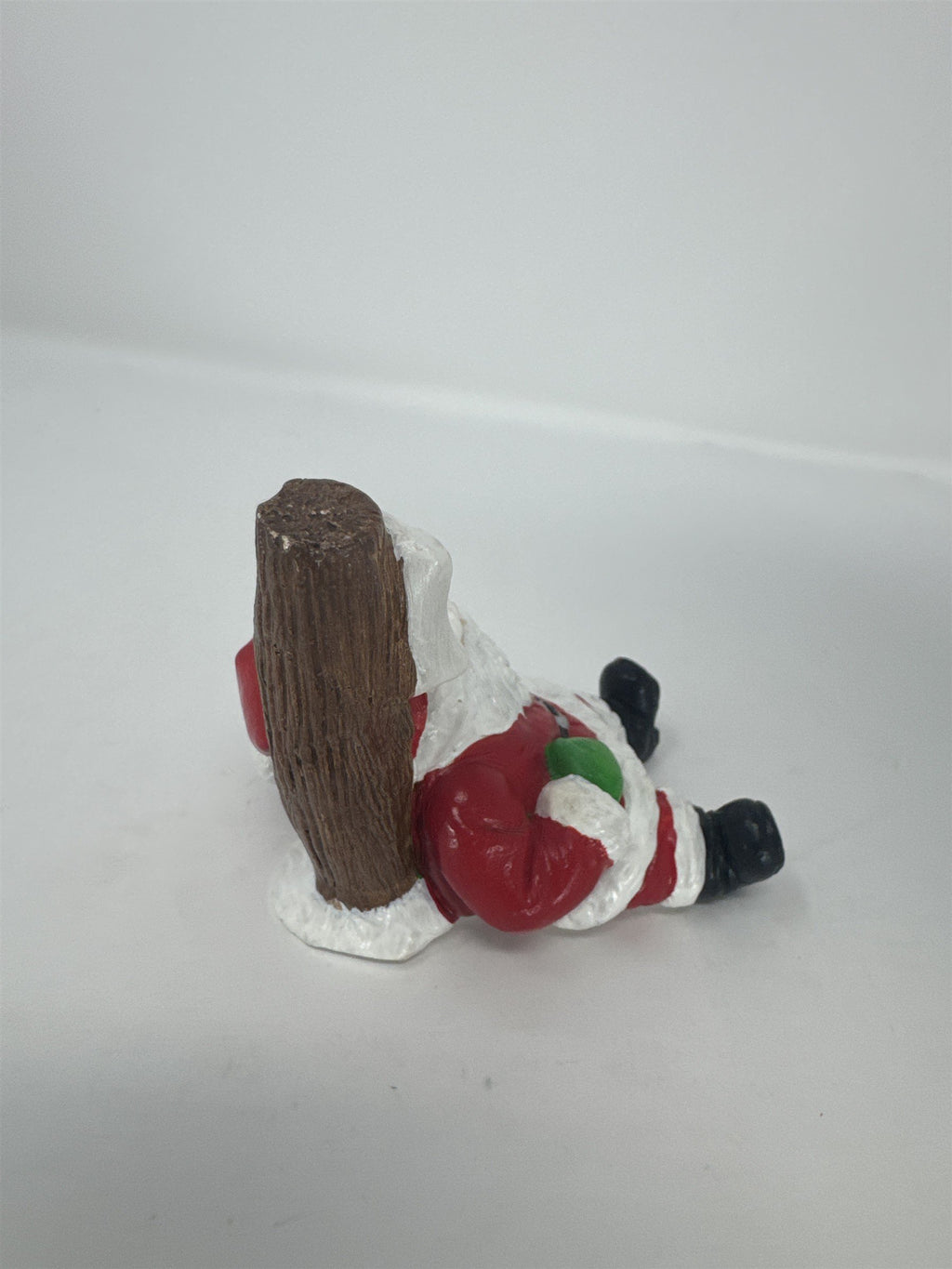 Sleeping Santa Figurine Dec 26 Post Christmas Tired Exhausted Resin Decor