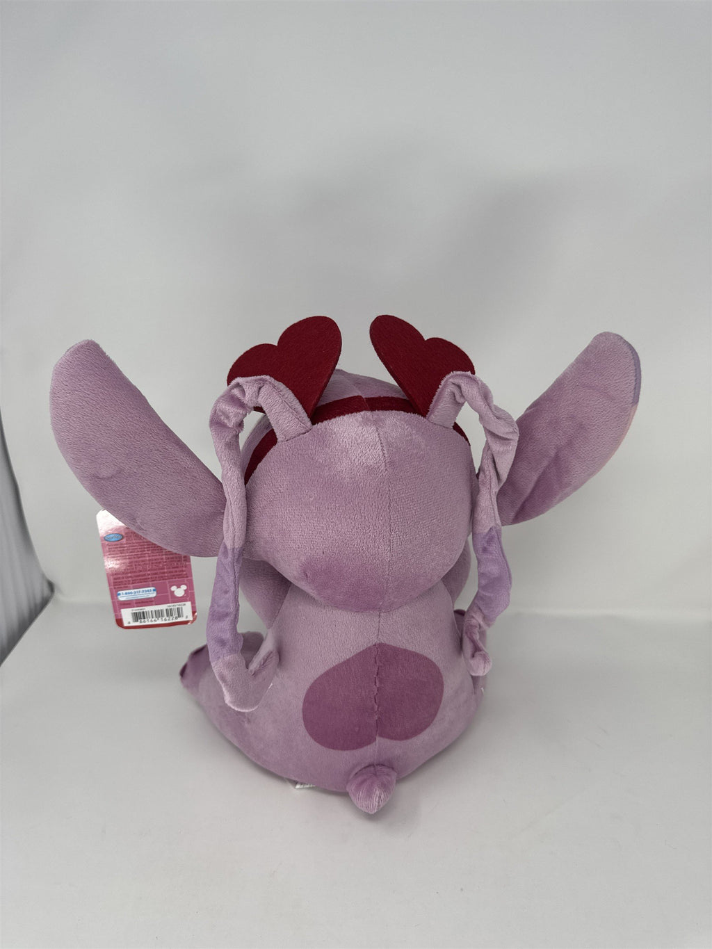 Disney Stitch Angel Valentine's Day Plush Love Heart Stuffed Animal