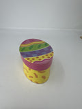 Vintage Cardboard Easter Egg Container Bunny Treats Nesting Box Retro