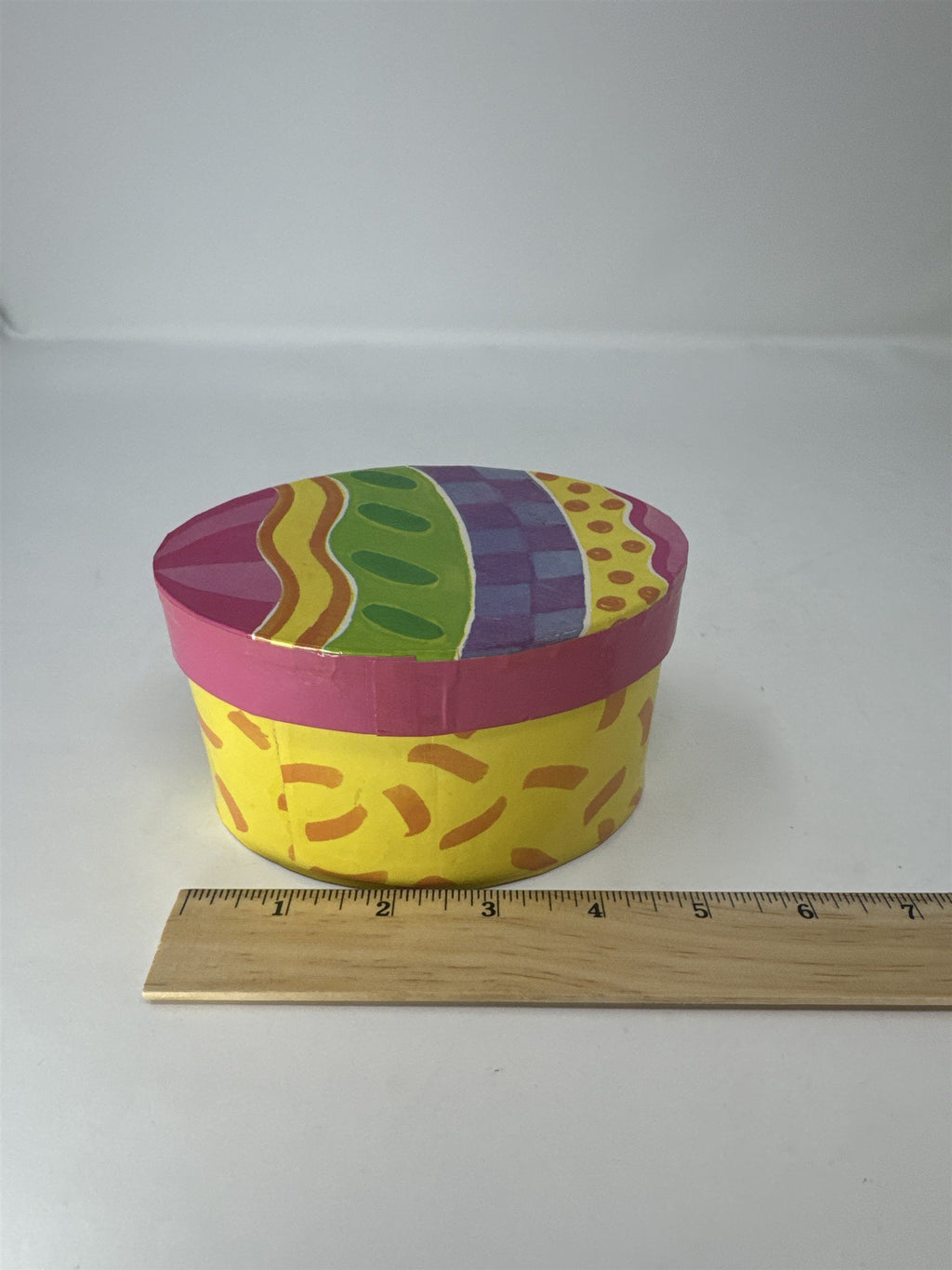 Vintage Cardboard Easter Egg Container Bunny Treats Nesting Box Retro