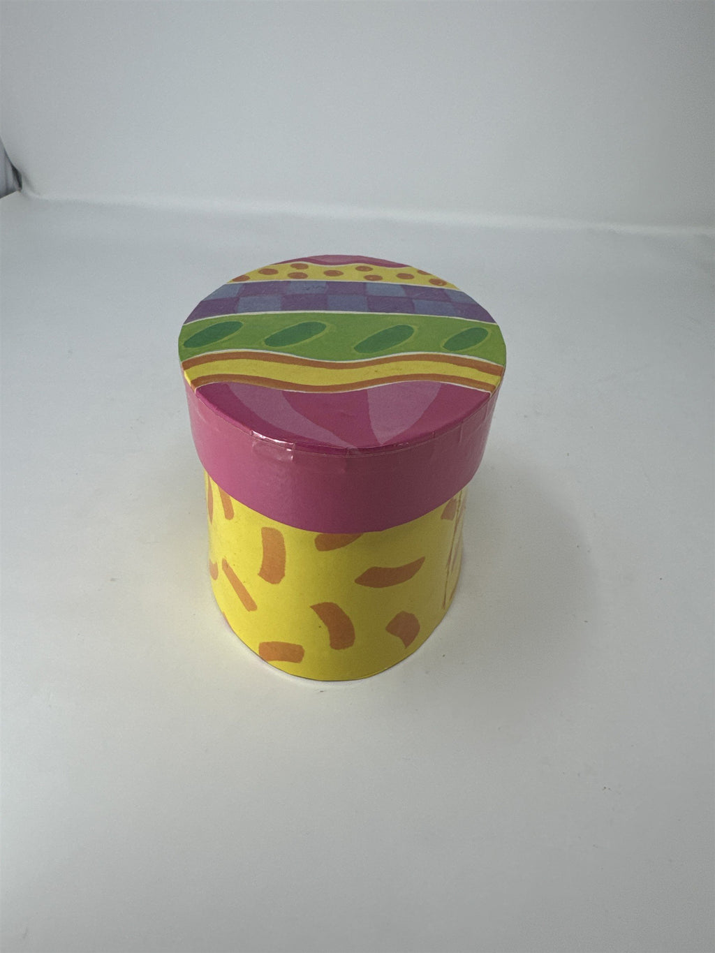 Vintage Cardboard Easter Egg Container Bunny Treats Nesting Box Retro