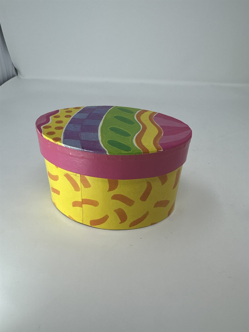 Vintage Cardboard Easter Egg Container Bunny Treats Nesting Box Retro