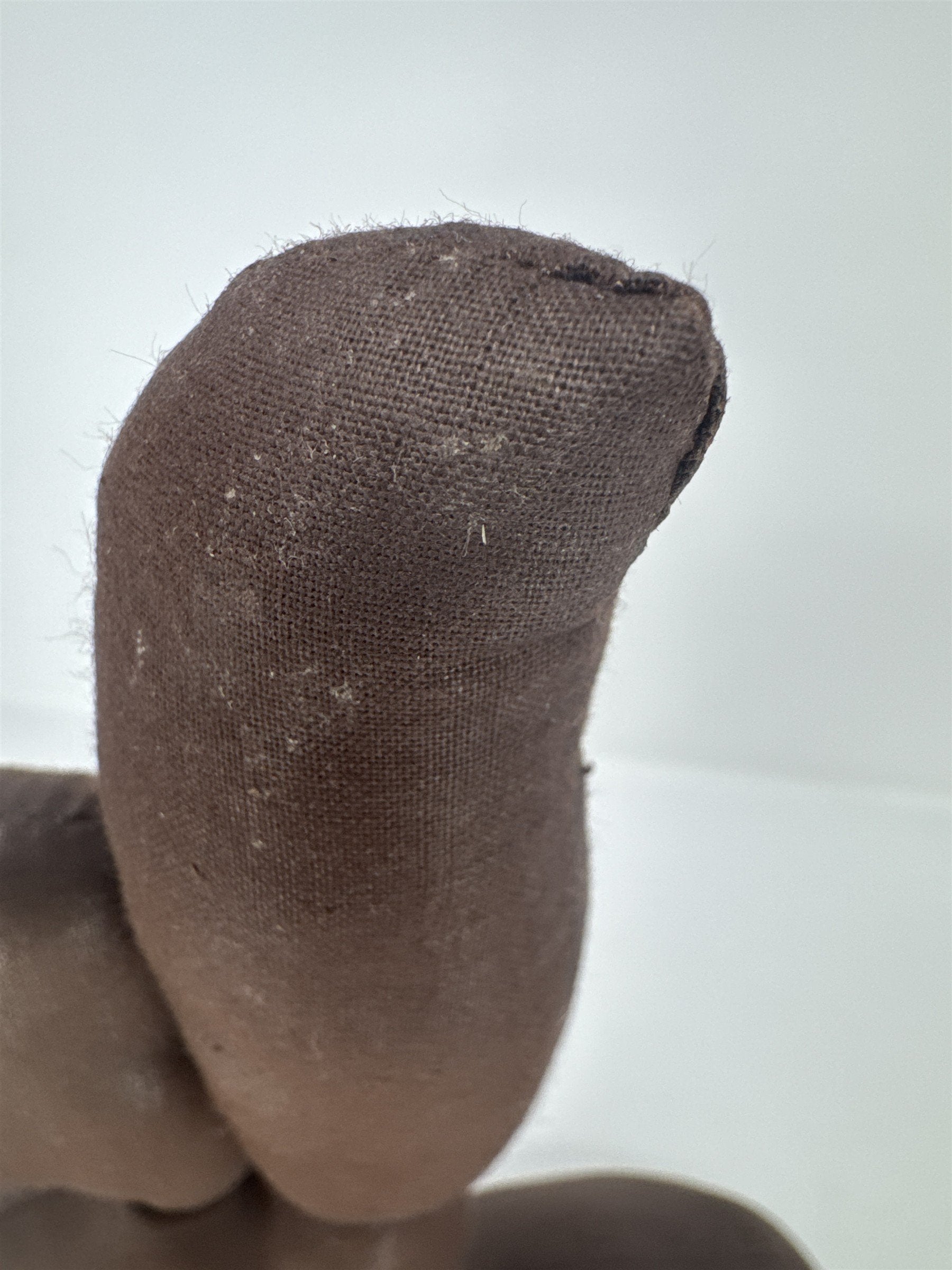 Overly-Raker Inc Chocolate Brown Plush Bunny Rabbit Primitive Folk Art PA