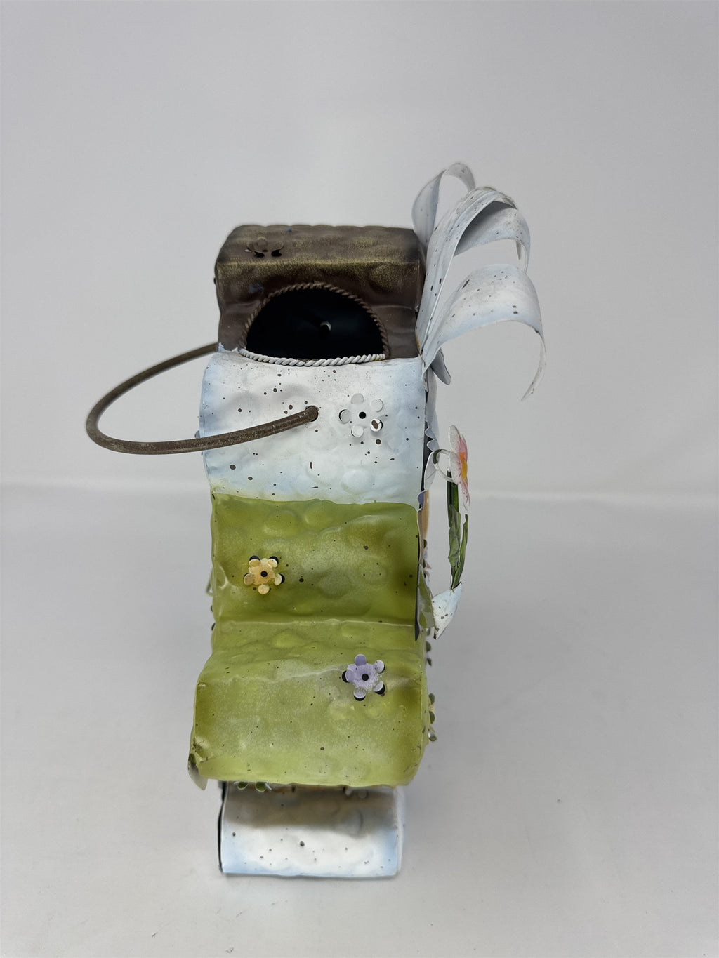 Home Interiors Easter Bunny Votive Candle Holder Metal Couple Tea Light
