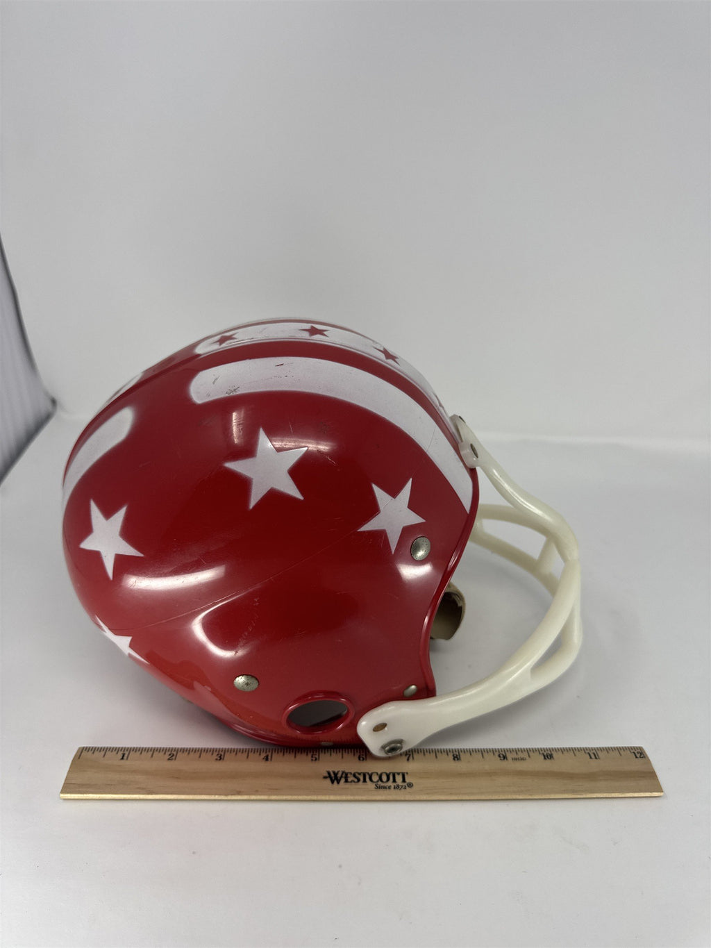 Vintage Franklin HM 6 Jim Patton Football Helmet Stars & Stripes