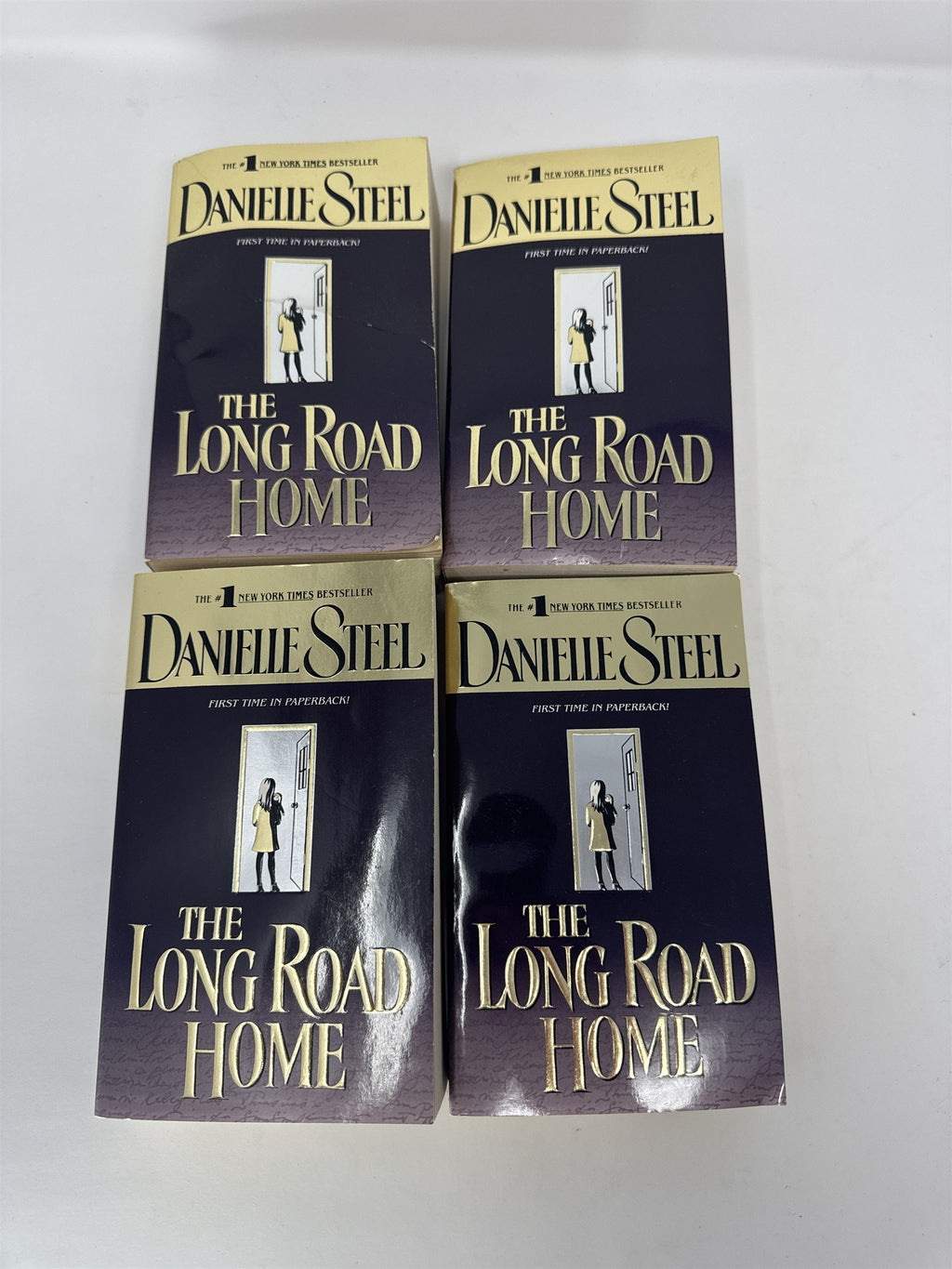 Lot of 4 The Long Road Home Danielle Steel Mass Market Paperbacks Romance Books
