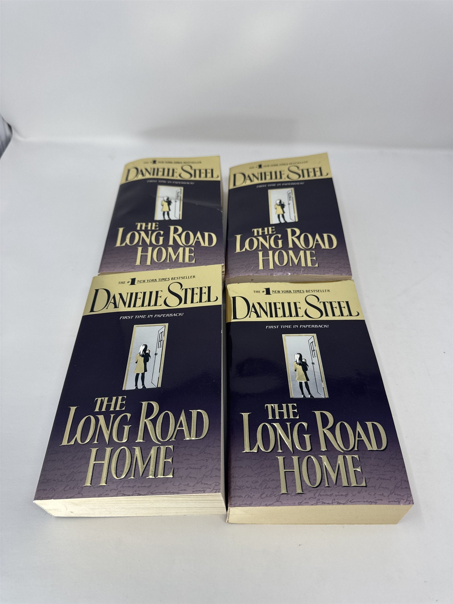 Lot of 4 The Long Road Home Danielle Steel Mass Market Paperbacks Romance Books