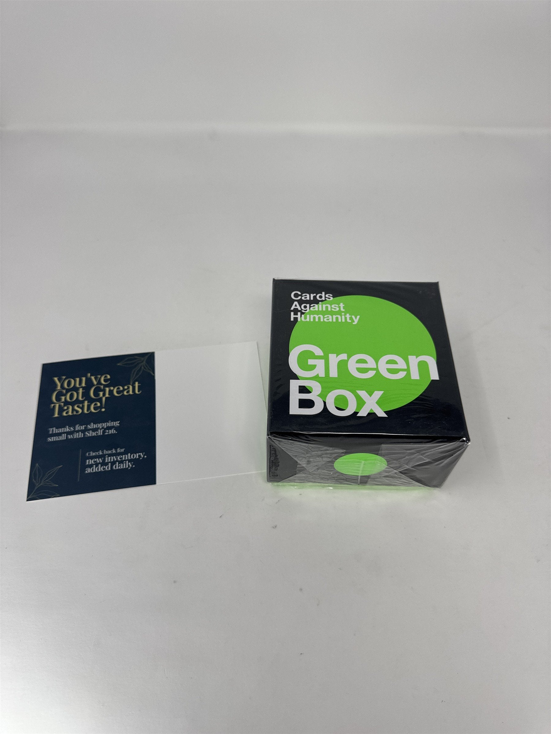 Cards Against Humanity Green Box Expansion Pack 300 Cards Adult Party Game